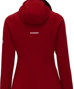 Ona mmtsklep Polary I Bluzy | Polar Aconcagua Ml Hooded Jacket Women Blood Red