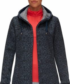 Ona mmtsklep Polary I Bluzy | Bluza Chamuera Ml Hooded Jacket Women Marine