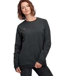 On mmtsklep Polary I Bluzy | Bluza Ml Pull Black Melange Mammut