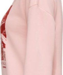 Ona mmtsklep Polary I Bluzy | Bluza Mammut Core Ml Crew Neck Women Panorama Powder Rose