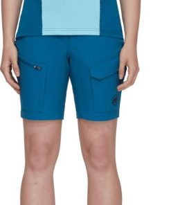 Ona mmtsklep Spodnie I Spodenki | Spodenki Zinal Hybrid Shorts Women Deep Ice-Marine