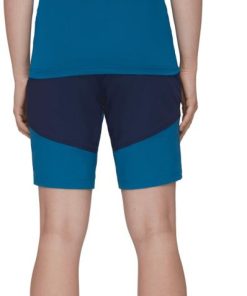 Ona mmtsklep Spodnie I Spodenki | Spodenki Zinal Hybrid Shorts Women Deep Ice-Marine