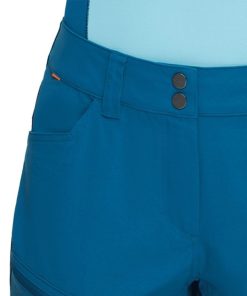 Ona mmtsklep Spodnie I Spodenki | Spodenki Zinal Hybrid Shorts Women Deep Ice-Marine