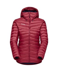 Ona mmtsklep Kurtki I Kamizelki | Kurtka Albula In Hooded Jacket Women Blood Red