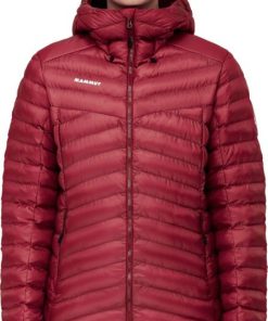 Ona mmtsklep Kurtki I Kamizelki | Kurtka Albula In Hooded Jacket Women Blood Red