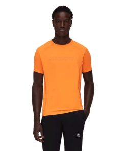 On mmtsklep Koszulki I Koszule | Koszulka Selun Fl T-Shirt Men Logo Tangerine