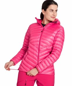 Ona mmtsklep Kurtki I Kamizelki | Kurtka Puchowa Broad Peak In Hooded Jacket Women Dragon Fruit