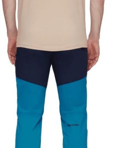 On mmtsklep Spodnie I Spodenki | Spodnie Zinal Hybrid Pants Men Deep Ice-Marine