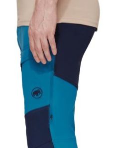 On mmtsklep Spodnie I Spodenki | Spodnie Zinal Hybrid Pants Men Deep Ice-Marine