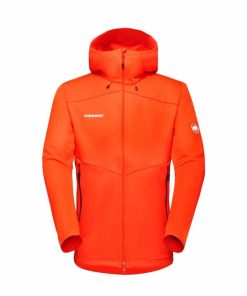 On mmtsklep Kurtki I Kamizelki | Ultimate Vii So Hooded Jacket Men .S Hot Red