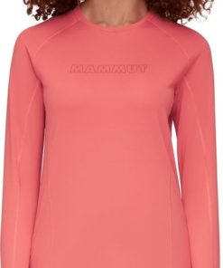 Ona mmtsklep Koszulki I Koszule | Koszulka Selun Fl Longsleeve Women Logo Salmon