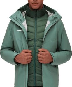 On mmtsklep Kurtki I Kamizelki | Kurtka Convey 3 In 1 Hs Hooded Jacket Men Dark Jade-Woods