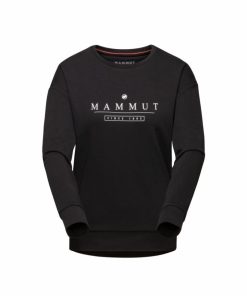 Ona mmtsklep Polary I Bluzy | Bluza Mammut Core Ml Crew Neck Women Logo Black