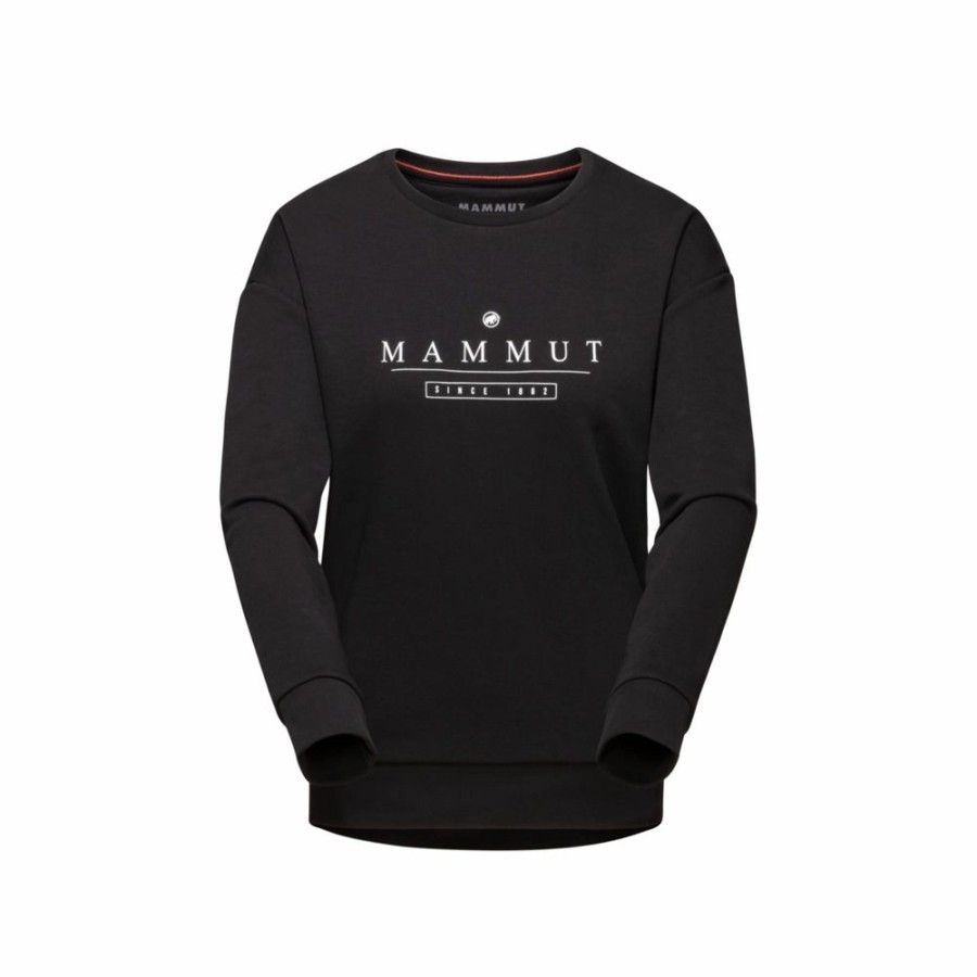 Ona mmtsklep Polary I Bluzy | Bluza Mammut Core Ml Crew Neck Women Logo Black