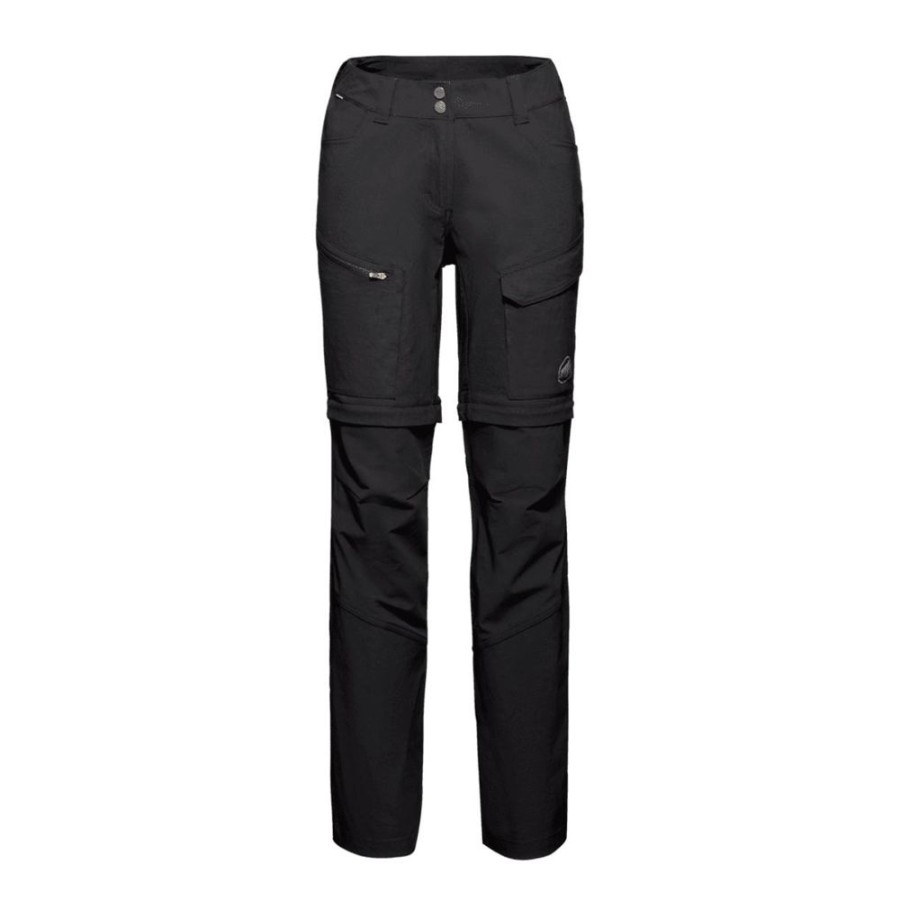 Ona mmtsklep Spodnie I Spodenki | Spodnie Zinal Hybrid Zip Off Pants Women Black