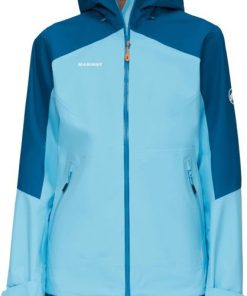 Ona mmtsklep Kurtki I Kamizelki | Kurtka Convey Tour Hs Hooded Jacket Women Cool Blue-Deep Ice