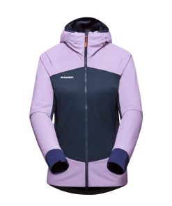 Ona mmtsklep Kurtki I Kamizelki | Kurtka Taiss In Hybrid Hooded Jacket Women Supernova-Marine