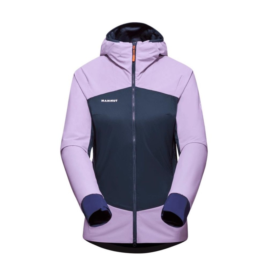 Ona mmtsklep Kurtki I Kamizelki | Kurtka Taiss In Hybrid Hooded Jacket Women Supernova-Marine