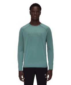 On mmtsklep Koszulki I Koszule | Koszulka Selun Fl Longsleeve Men Logo Dark Jade