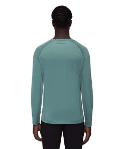 On mmtsklep Koszulki I Koszule | Koszulka Selun Fl Longsleeve Men Logo Dark Jade