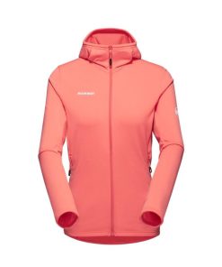 Ona mmtsklep Polary I Bluzy | Polar Aconcagua Light Ml Hooded Jacket Women Salmon