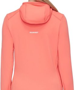 Ona mmtsklep Polary I Bluzy | Polar Aconcagua Light Ml Hooded Jacket Women Salmon