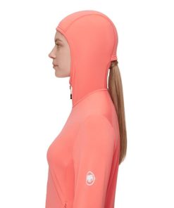 Ona mmtsklep Polary I Bluzy | Polar Aconcagua Light Ml Hooded Jacket Women Salmon