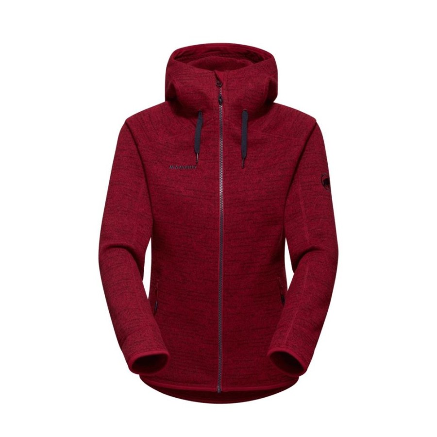 Ona mmtsklep Polary I Bluzy | Polar Arctic Ml Hooded Jacket Women Blood Red Melange