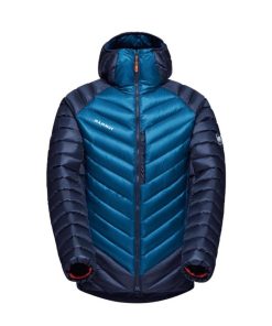 On mmtsklep Kurtki I Kamizelki | Kurtka Broad Peak In Hooded Jacket Men Deep Ice-Marine