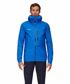 On mmtsklep Kurtki I Kamizelki | Kurtka Nordwand Light Hs Hooded Jacket Men Azurit