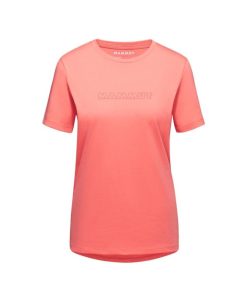 Ona mmtsklep Koszulki I Koszule | Koszulka Mammut Core T-Shirt Women Logo Salmon