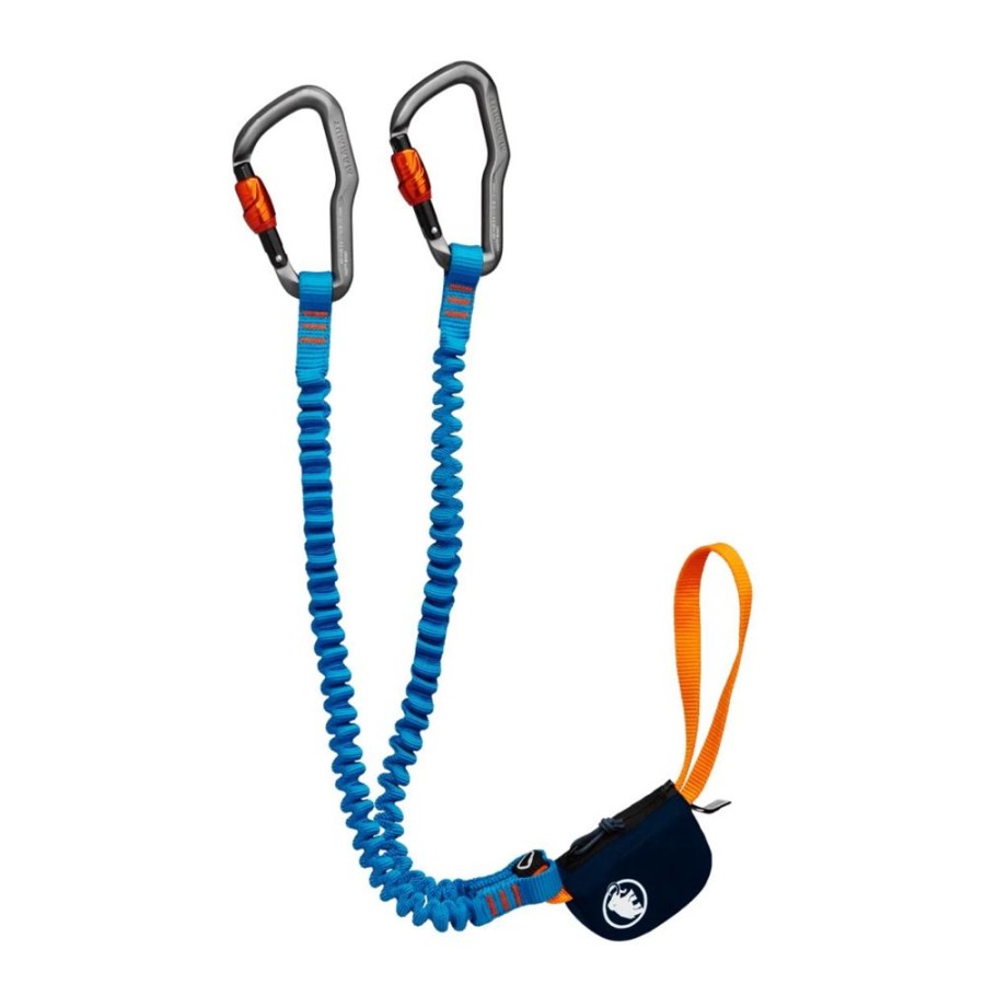 Sprzet mmtsklep Karabinki I Ekspresy | Lonza Skywalker Classic Via Ferrata Set Marine