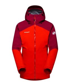 Ona mmtsklep Kurtki I Kamizelki | Kurtka Convey Tour Hs Hooded Jacket Women Hot Red-Blood Red-C