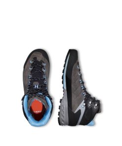 Ona mmtsklep Buty Wysokogorskie | Buty Kento Tour High Gtx Women Dark Titanium-Whisper