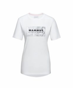 Ona mmtsklep Koszulki I Koszule | Koszulka Mammut Core T-Shirt Women Unexplored White