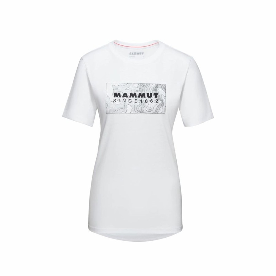 Ona mmtsklep Koszulki I Koszule | Koszulka Mammut Core T-Shirt Women Unexplored White