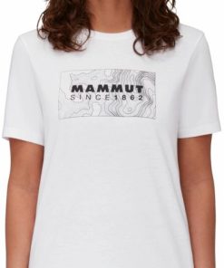 Ona mmtsklep Koszulki I Koszule | Koszulka Mammut Core T-Shirt Women Unexplored White