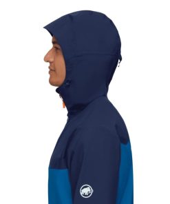 On mmtsklep Kurtki I Kamizelki | Kurtka Convey Tour Hs Hooded Jacket Men Deep Ice-Marine