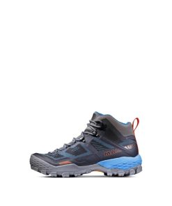 Ona mmtsklep Buty Trekkingowe | Ducan Mid Gtx Women .4 Dark Titanium-Light Gentian