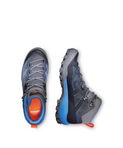 Ona mmtsklep Buty Trekkingowe | Ducan Mid Gtx Women .4 Dark Titanium-Light Gentian