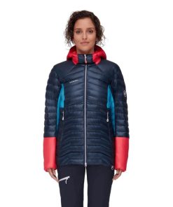 Ona mmtsklep Kurtki I Kamizelki | Kurtka Puchowa Eigerjoch Advanced In Hooded Jacket Women Night-Azalea