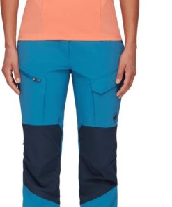 Ona mmtsklep Spodnie I Spodenki | Spodnie Zinal Hybrid Pants Women Deep Ice-Marine