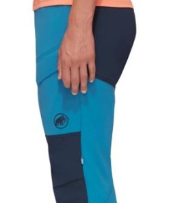 Ona mmtsklep Spodnie I Spodenki | Spodnie Zinal Hybrid Pants Women Deep Ice-Marine