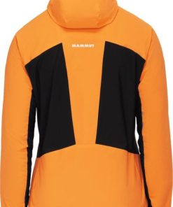 On mmtsklep Kurtki I Kamizelki | Kurtka Taiss In Hybrid Hooded Jacket Men Tangerine-Black