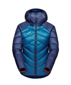 Ona mmtsklep Kurtki I Kamizelki | Kurtka Taiss In Hooded Jacket Women Deep Ice-Marine