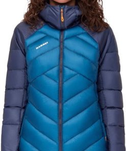 Ona mmtsklep Kurtki I Kamizelki | Kurtka Taiss In Hooded Jacket Women Deep Ice-Marine