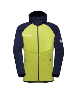 On mmtsklep Polary I Bluzy | Polar Aconcagua Ml Hooded Jacket Men Highlime-Marine