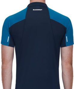 On mmtsklep Koszulki I Koszule | Koszulka Aenergy Fl Half Zip T-Shirt Men Deep Ice-Marine