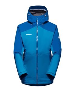 Ona mmtsklep Kurtki I Kamizelki | Kurtka Convey Tour Hs Hooded Jacket Women Gentian-Ice