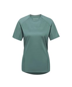 Ona mmtsklep Koszulki I Koszule | Koszulka Selun Fl T-Shirt Women Logo Dark Jade